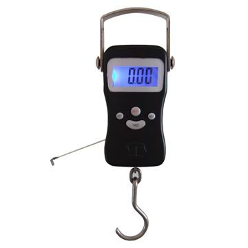 Digital portable luggage scale with measuring tape