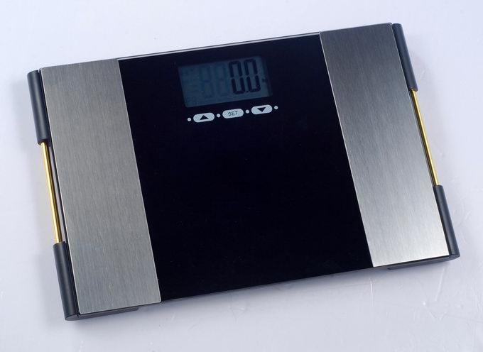 Electronic touch body fat scale