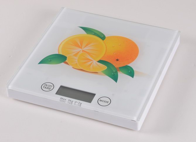 Slim &touch digital kitchen scale