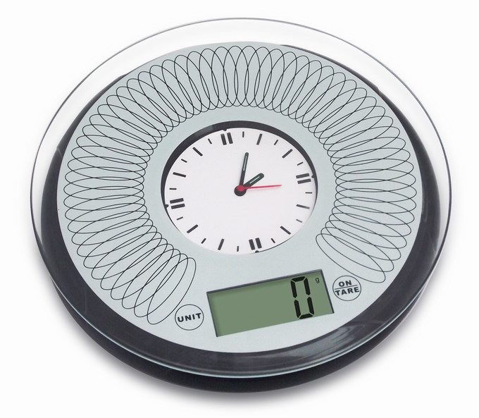 AS690F Clock kitchen scale