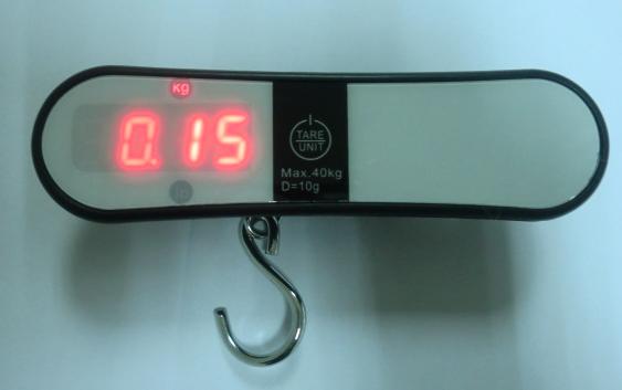 New LED touch electronic luggage weighing scale fishing scale hanging scale