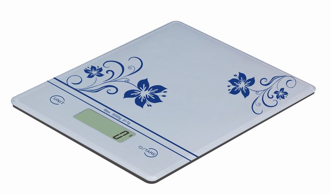 New printing electronic kitchen scale compact