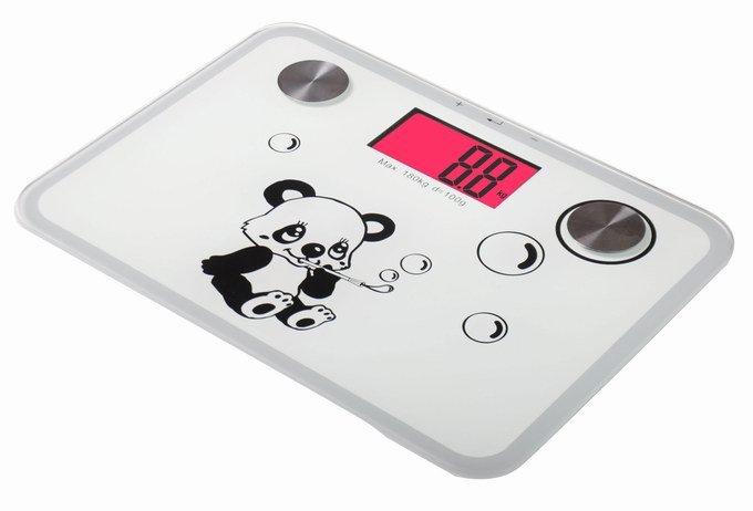 Electronic body fat scale 180kg different backlight color optional
