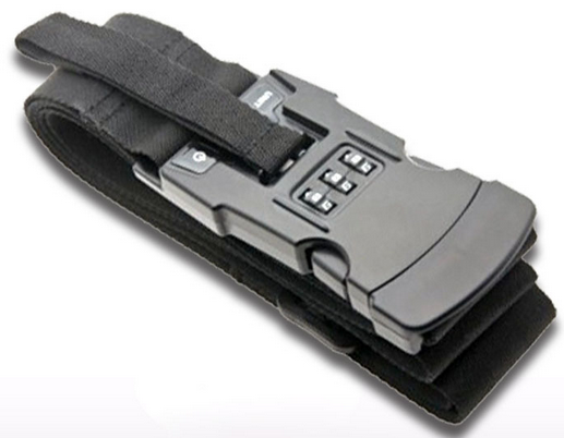 Coded lock luggage scale