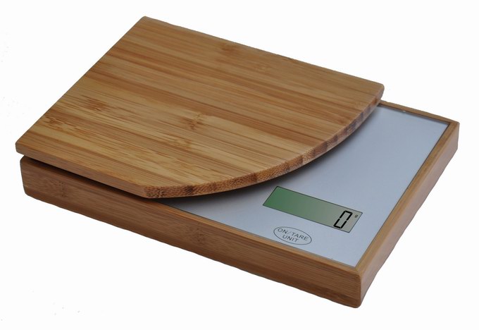 NEW ship wood kitchen scale 5kg